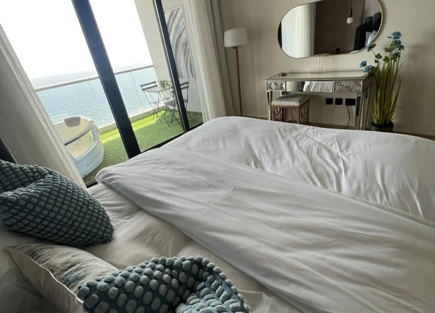 Luxury Sea View Apartment 吉达